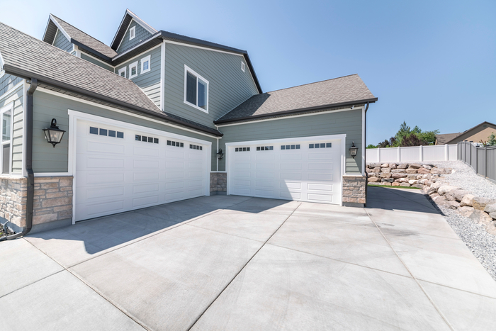 Concrete driveway installation in Richmond