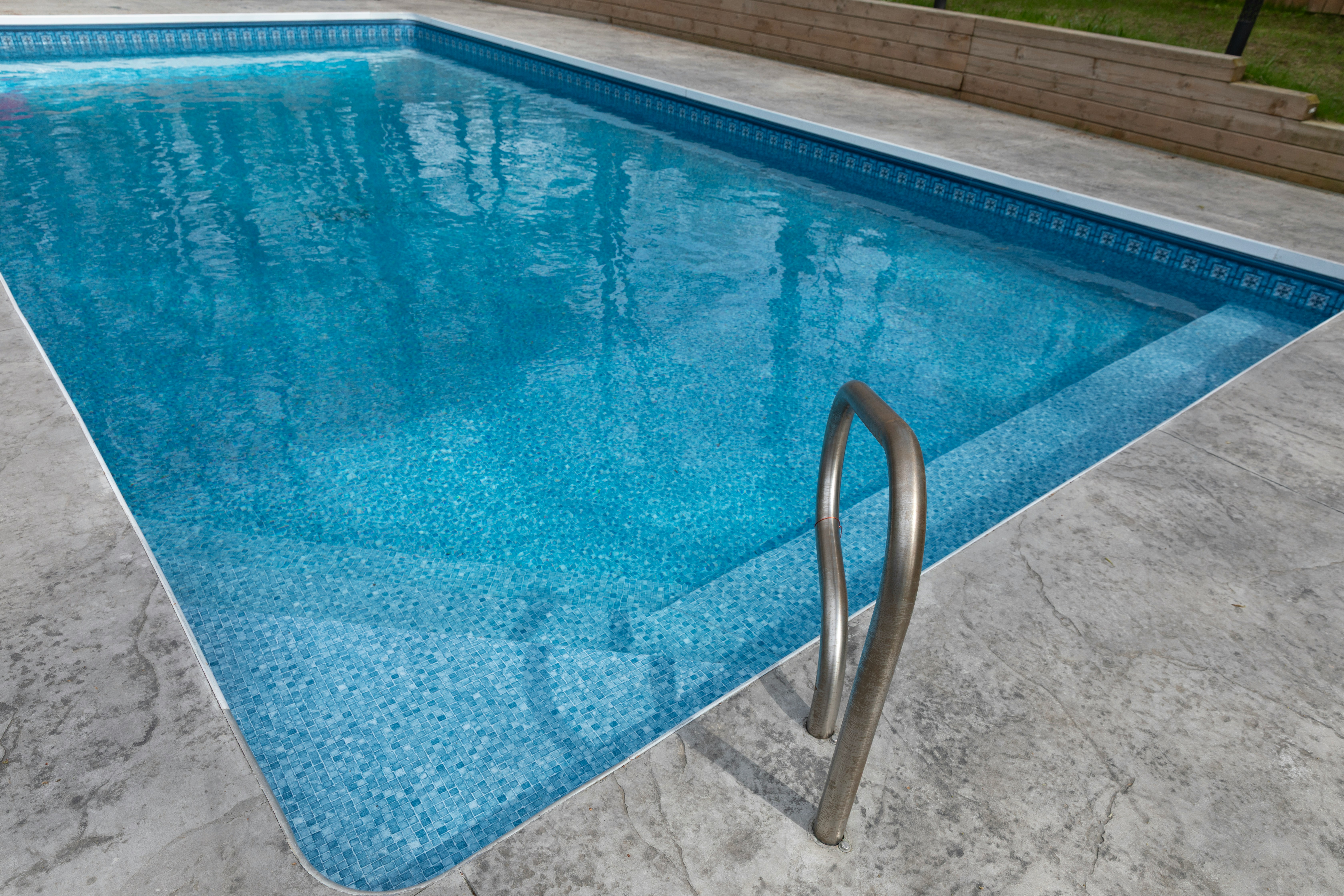 Pool Deck concrete installation in Richmond